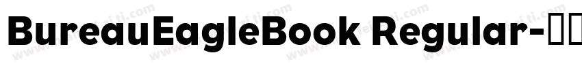 BureauEagleBook Regular字体转换